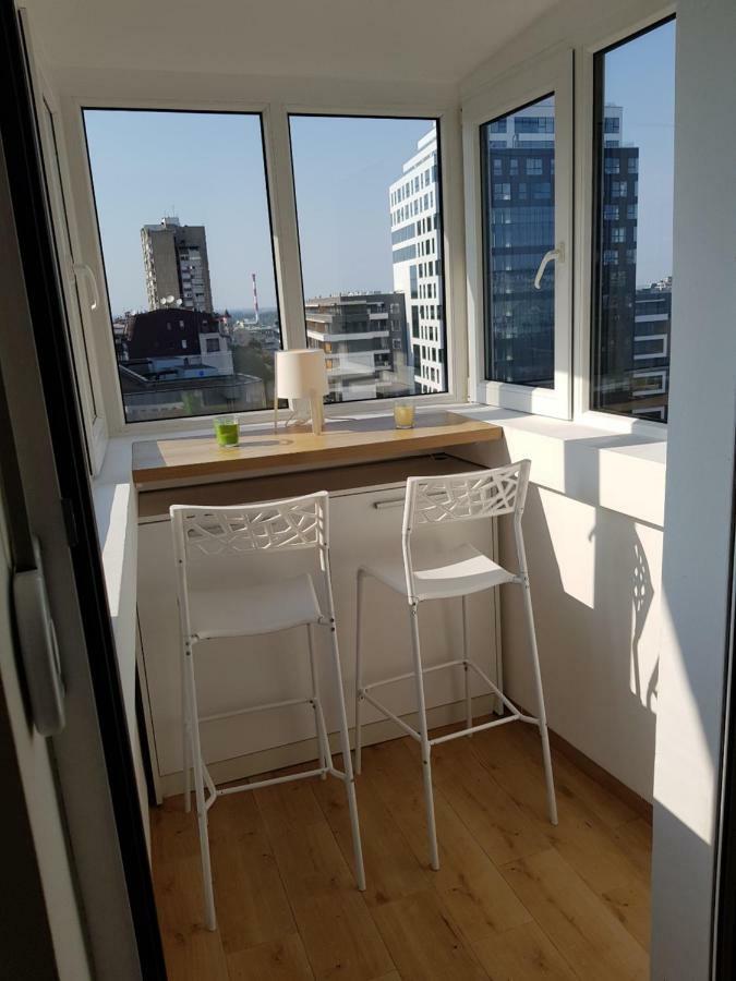 Downtown Luxury Apartment Belgrad Exteriör bild